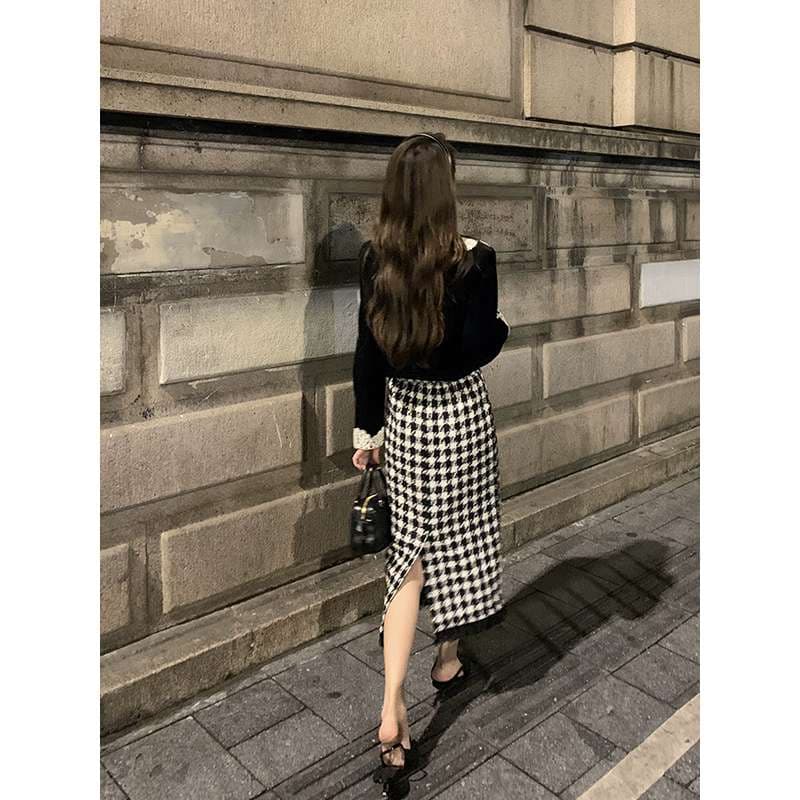 30代ファッション レトロガーリーなセットアップ
