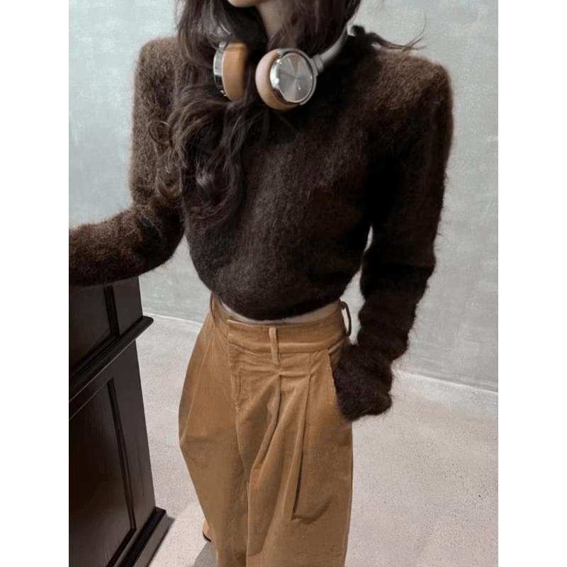 30代ファッション レトロクラシックセットアップ