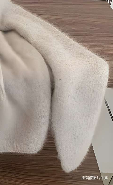 30代ファッション  ふわもこ贅沢ニットプルオーバー