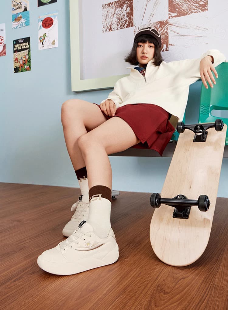 30代ファッション 30代ファッション ふわふわクッション厚底スニーカー