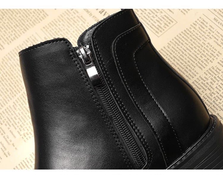 30代ファッション シューズ 上品シンプルなショートブーツ